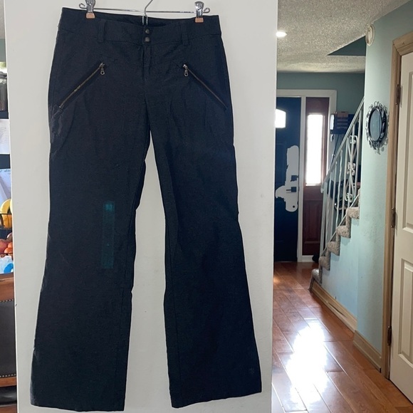Athleta Gray Boot Cut Zipper Pocket Pants - Picture 1 of 7